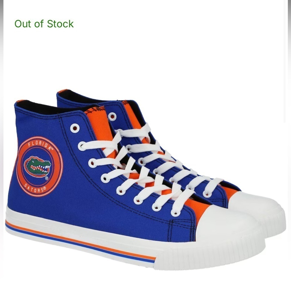 Florida Gators High Top Canvas Sneakers - Picture 7 of 7